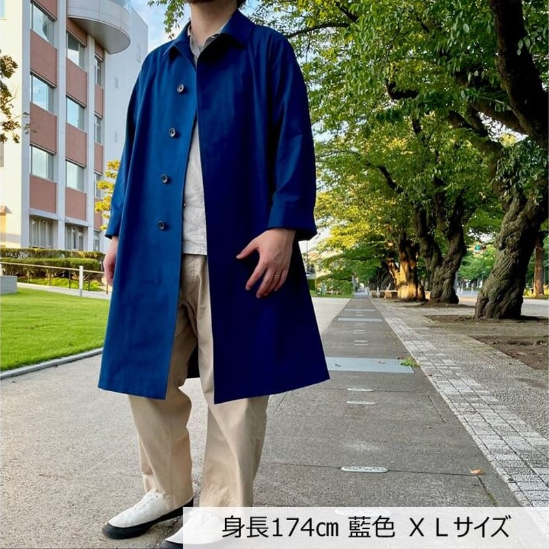 SANYOSEWING×あおもり藍「本藍染コート」 | SANYOSEWING STORE