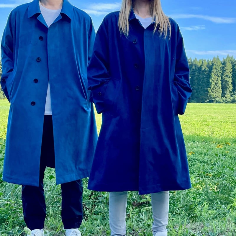 SANYOSEWING×あおもり藍「本藍染コート」 | SANYOSEWING STORE