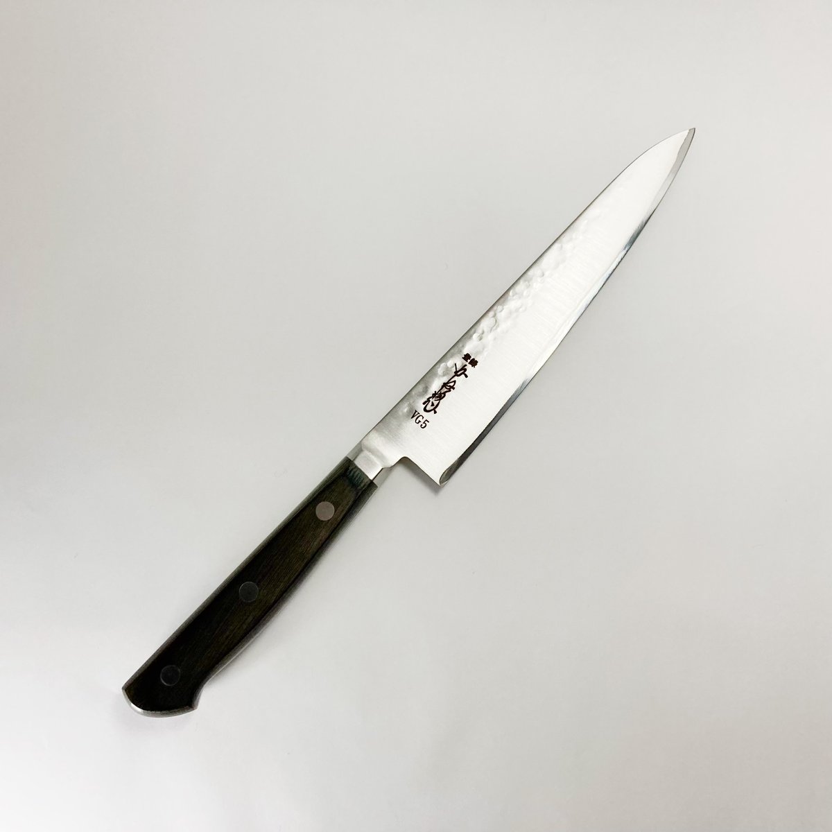 ペティナイフ ステンレス鋼 VG5 5寸（150mm） 鎚目仕様 | 刃物の老舗