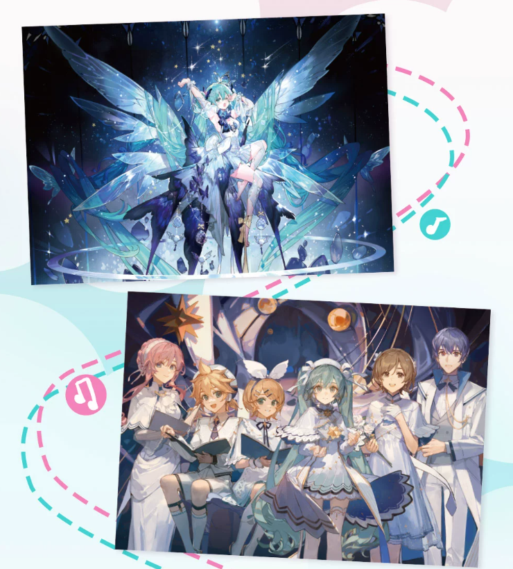 在庫品」初音ミク 2024年記念ポストカードセット 発送予定：7日内