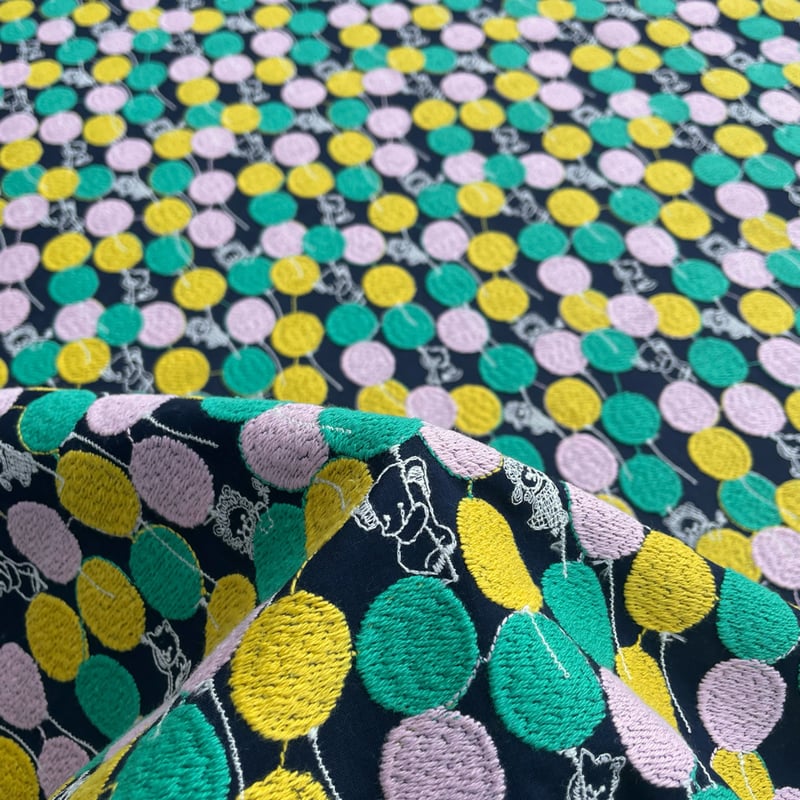 刺繍/10cm単位】”バルーンランド