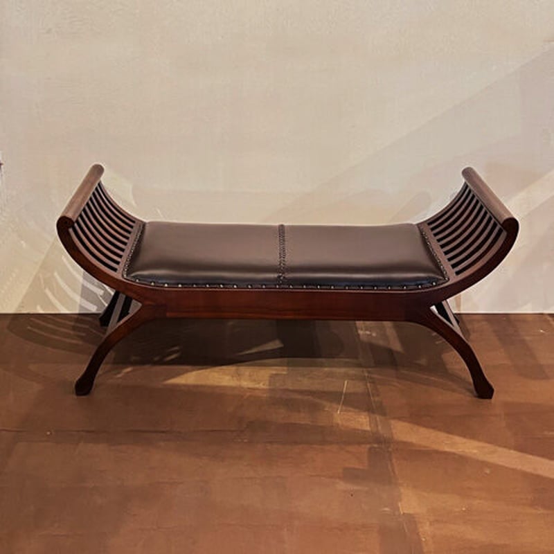 クッション付きアジアンチェア カルティニベンチ KERTINI Bench
