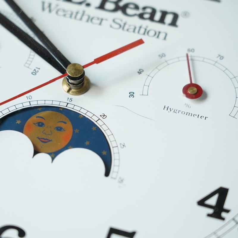 L.L.Bean Bean's Weather Station Clock | globule