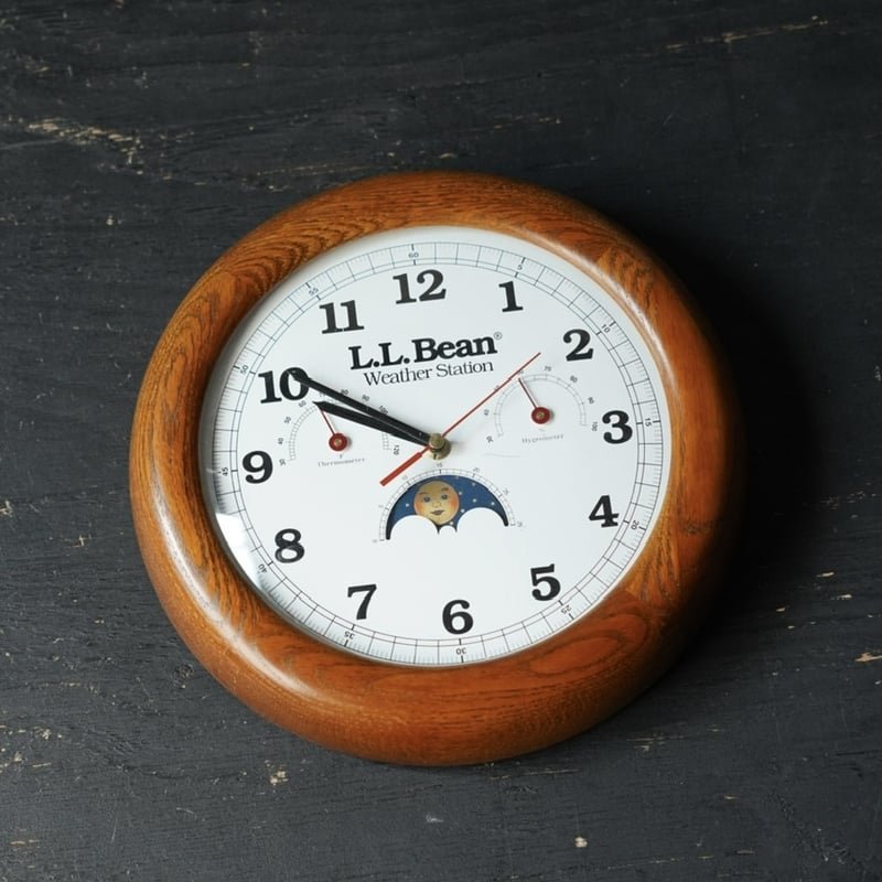 L.L.Bean Bean's Weather Station Clock | globule