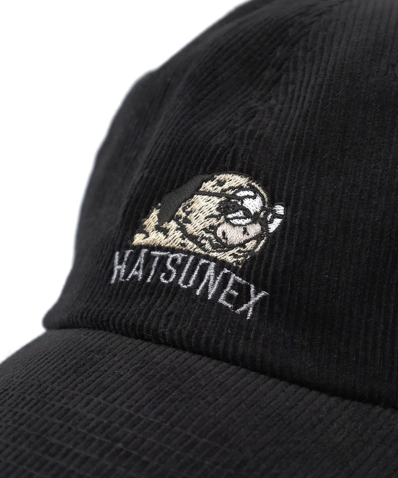 Hatsunex コーデュロイ KOBUSHI キャップ（ブラック） | HATSUNEXオフ