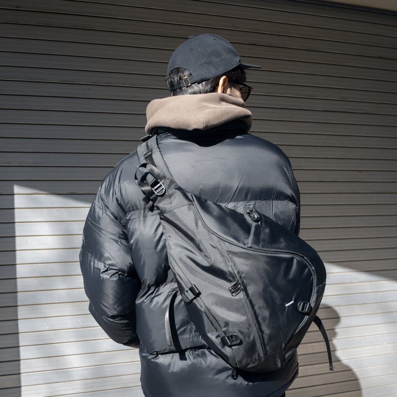 One Shoulder Nylon Tech Bag | PIEAL