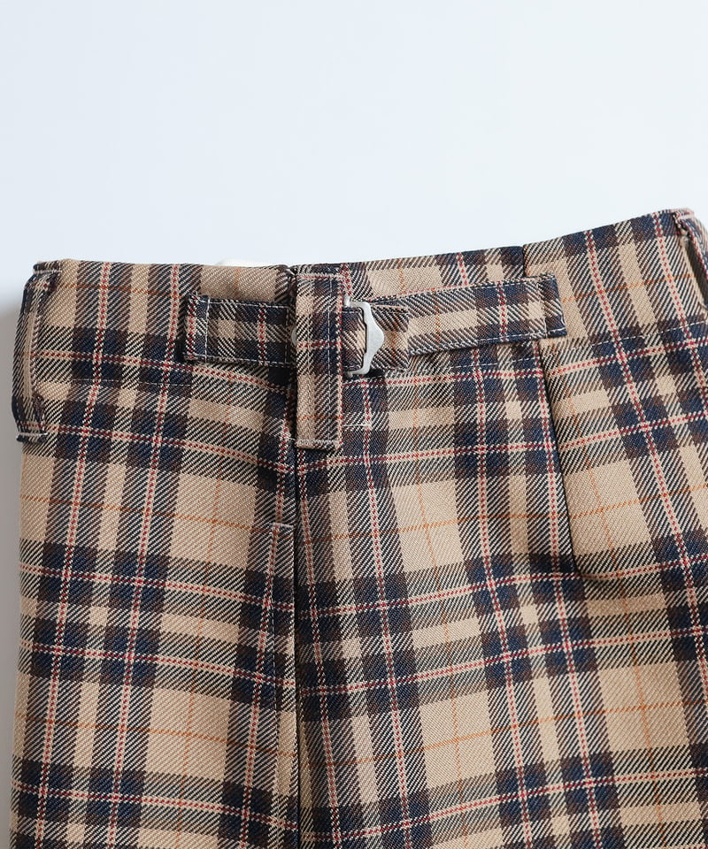 21 Seamless classic check pants (Beige) | UNF