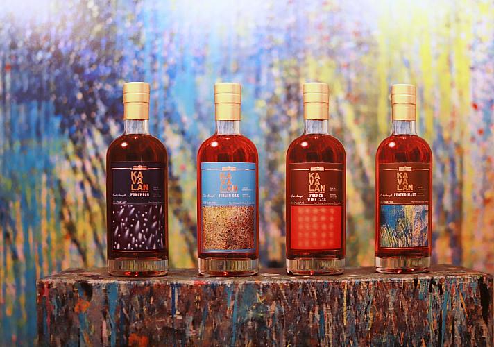 台湾が誇る世界的ウイスキーブランド「KAVALAN」と世界的画家の「江