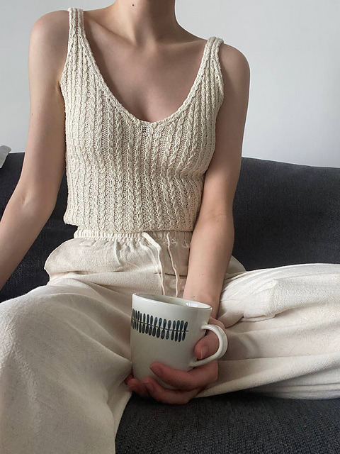 Ravelry: Ilana Camisole pattern by Masha Ziablikova