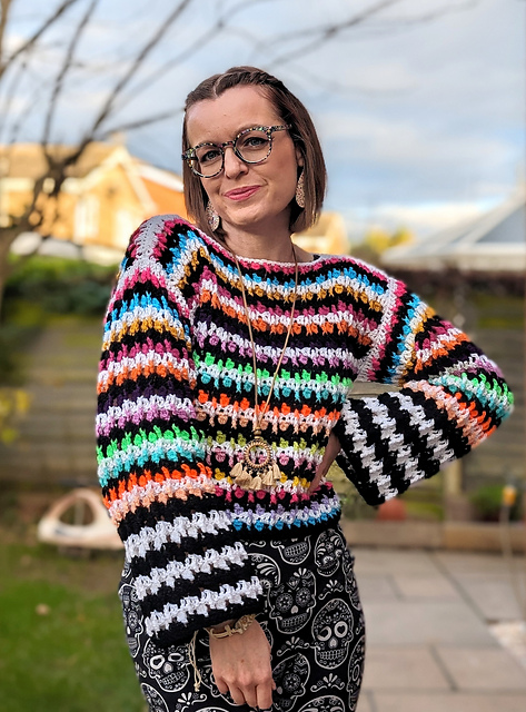 Ravelry: The Pick N Mix Sweater pattern by Kelly Phelps