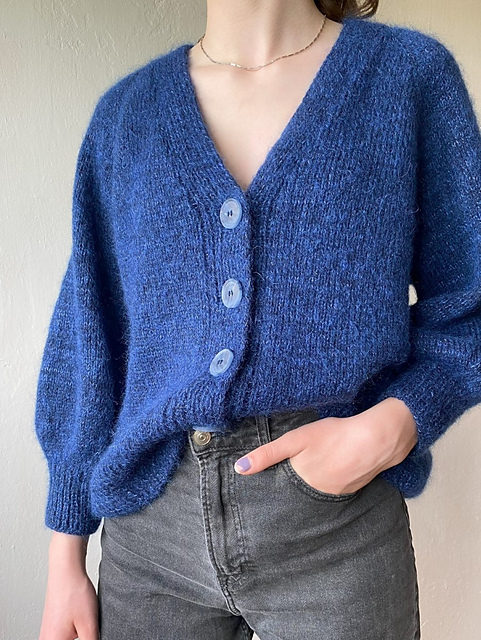Ravelry: Mohair weekend cardigan pattern by Neringa Ruke
