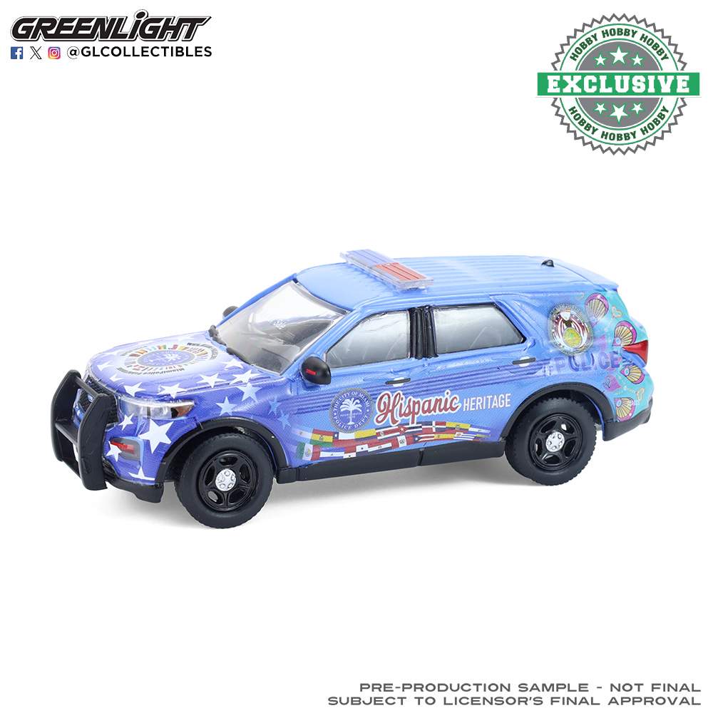 1:64 2022 Ford Police Interceptor Utility Miami Police Department
