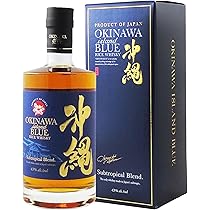 Amazon.co.jp: 久米仙酒造 沖縄ISLAND BLUE8年 40度700ml : 食品・飲料