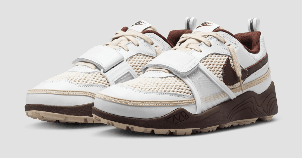 Travis Scott x Nike Zoom Field Jaxx 'Light Chocolate' Release Date