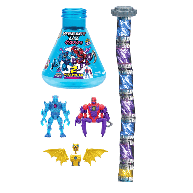 MrBeast Lab Hybrids W1 Hybrid Multipack Spider Vs Energy Panther