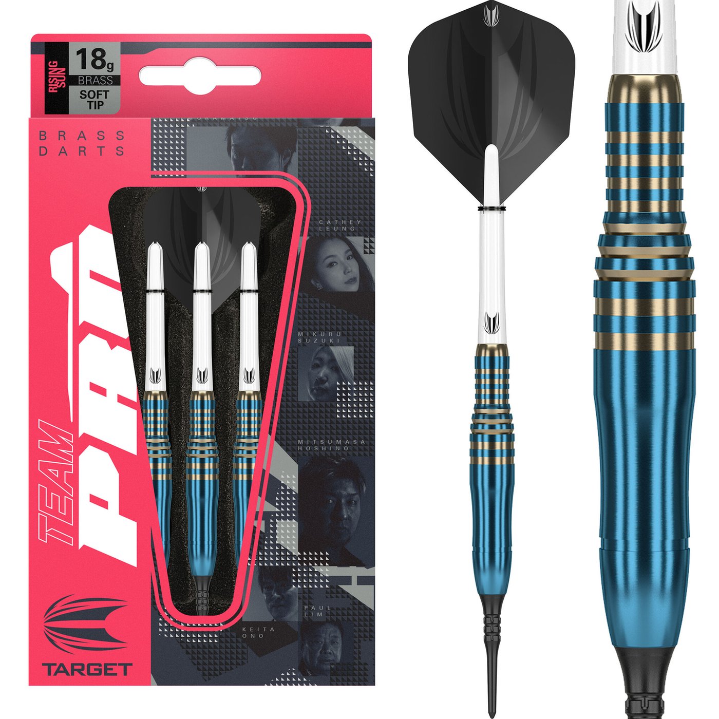 Target Japan Keita Ono Brass Soft Tip Darts