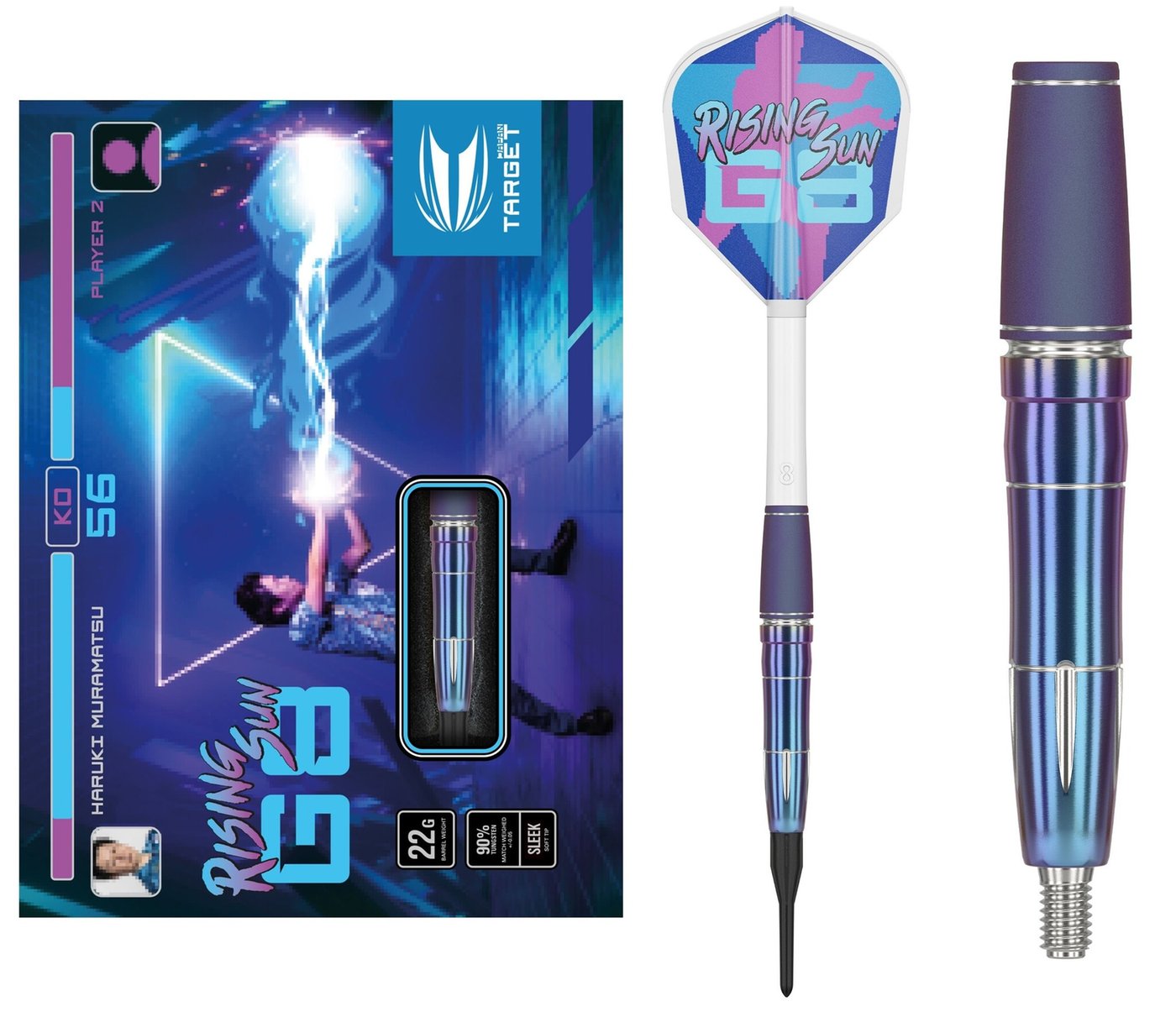 Target Japan Haruki Muramatsu Rising Sun G9 Swiss Point 95% Darts