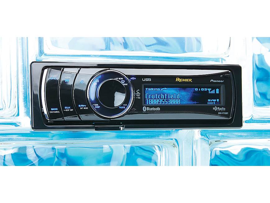 Pioneer Premier DEH-P710BT CD receiver at Crutchfield