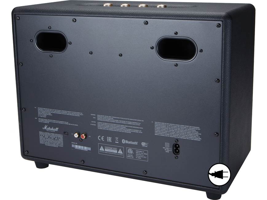 Marshall Woburn Multi-room (Black) Powered wireless speaker with