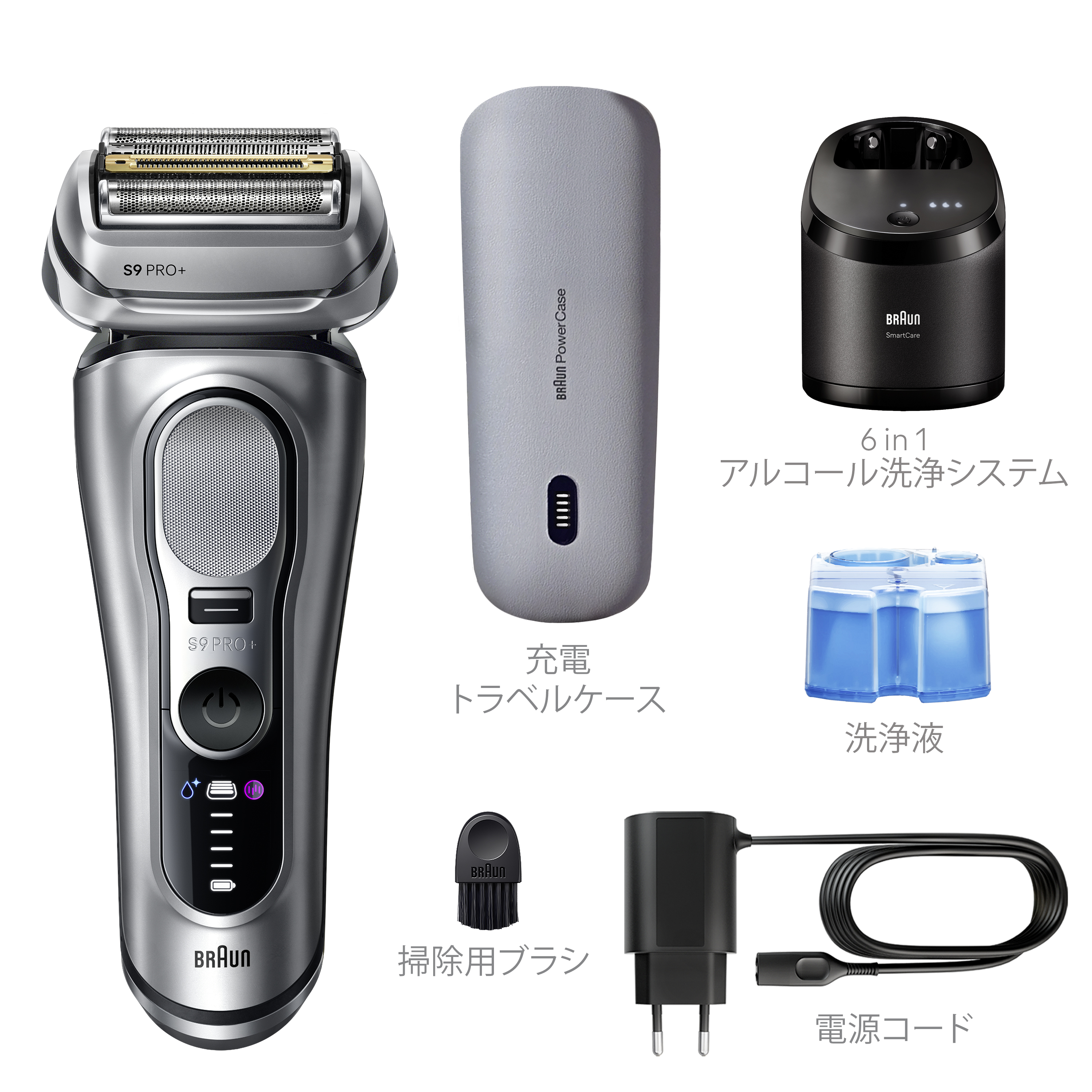ブラウン電気シェーバー シリーズ9Pro+ 9665cc | Braun JP