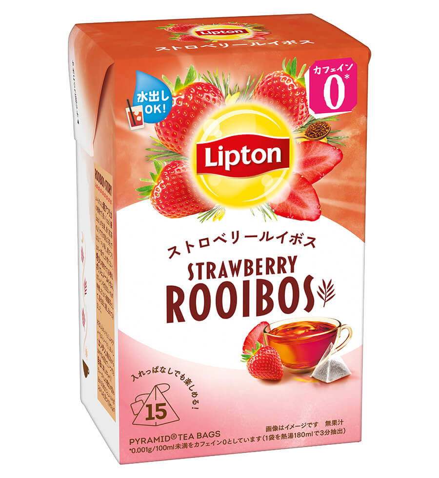 リプトン ストロベリールイボス ティーバッグ 15袋 | Lipton JP