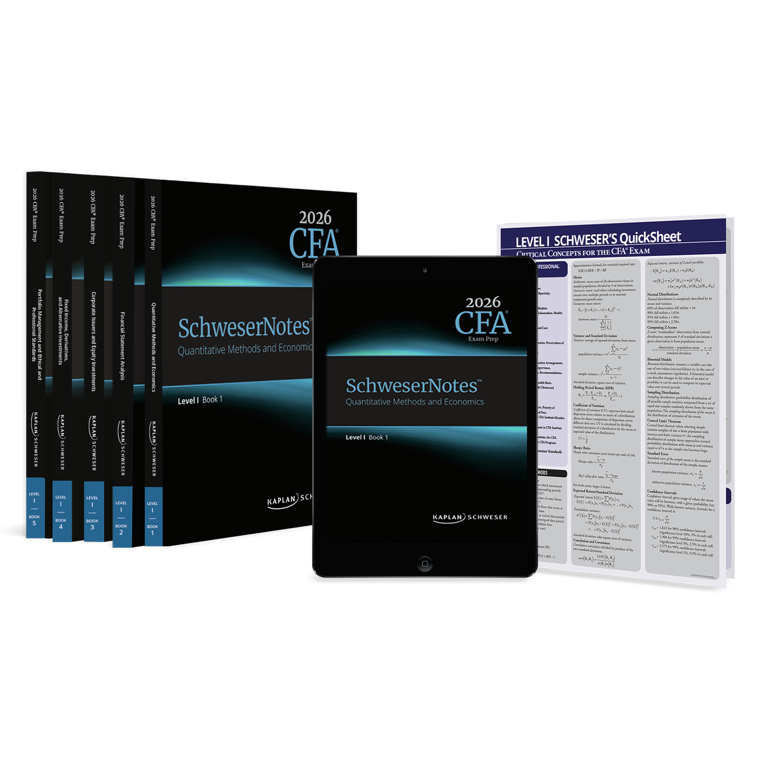 CFA Level 1 Notes, Books - Schweser Notes - Kaplan Schweser
