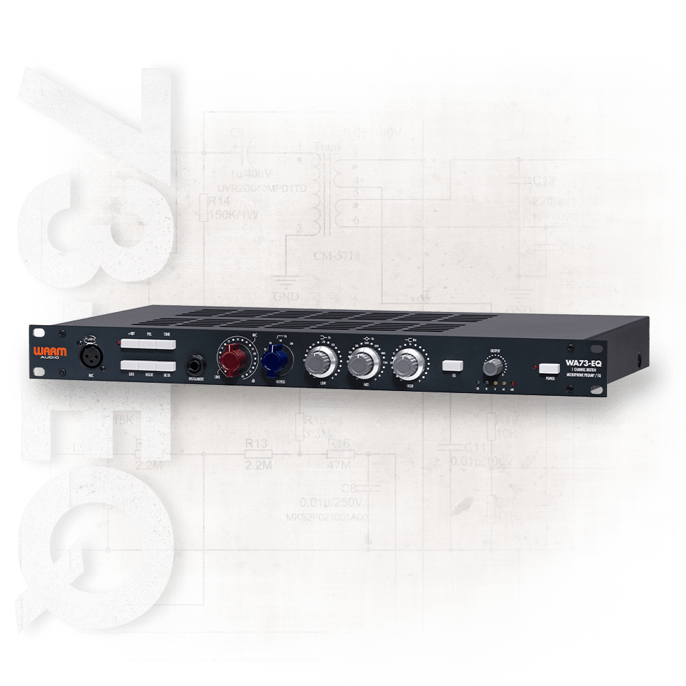 Warm Audio WA73-EQ British Console-Style Microphone Preamplifier
