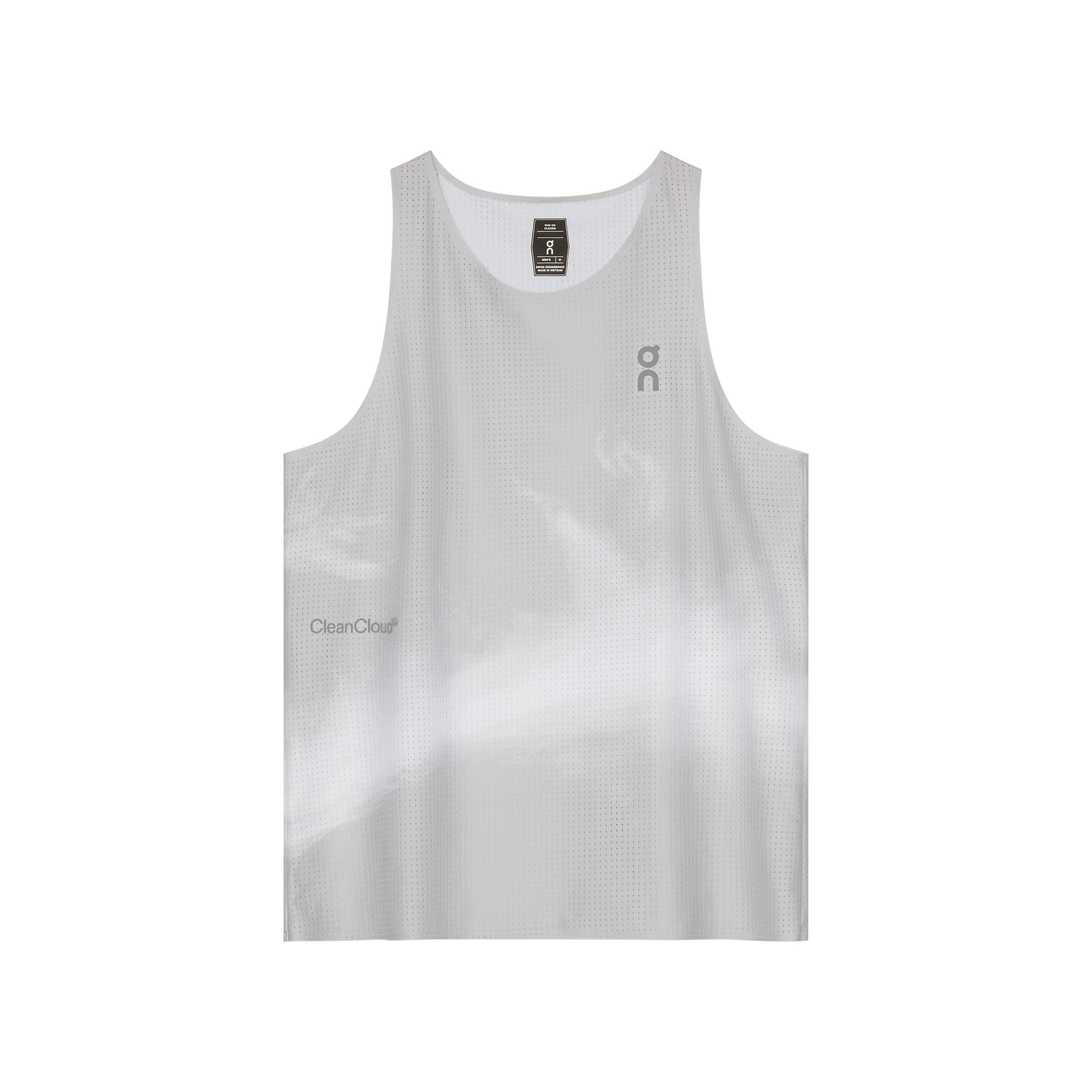 メンズ Pace Tank | グレー & ホワイト | On 日本