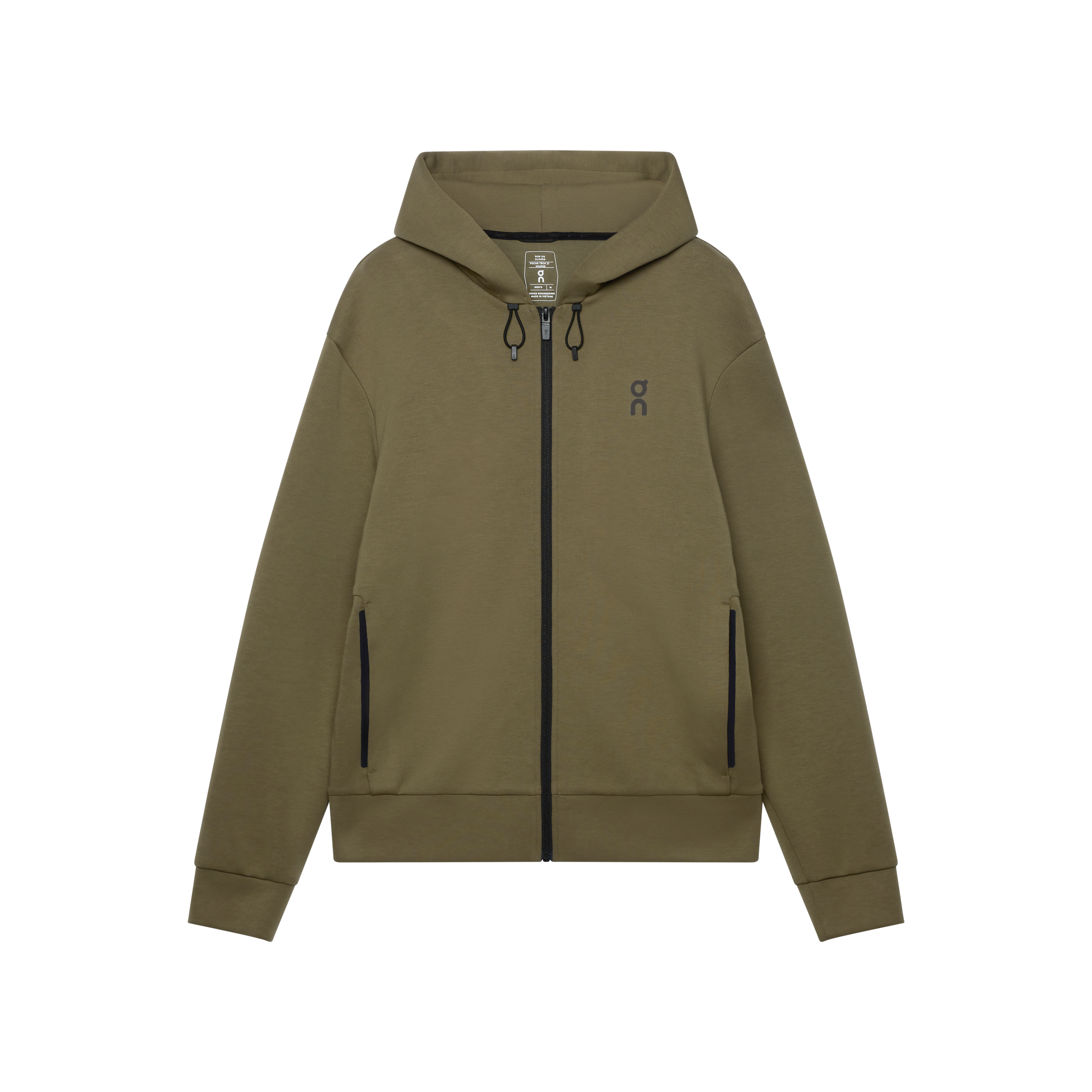 メンズ Focus Tech Zip Hoodie | グリーン | On 日本