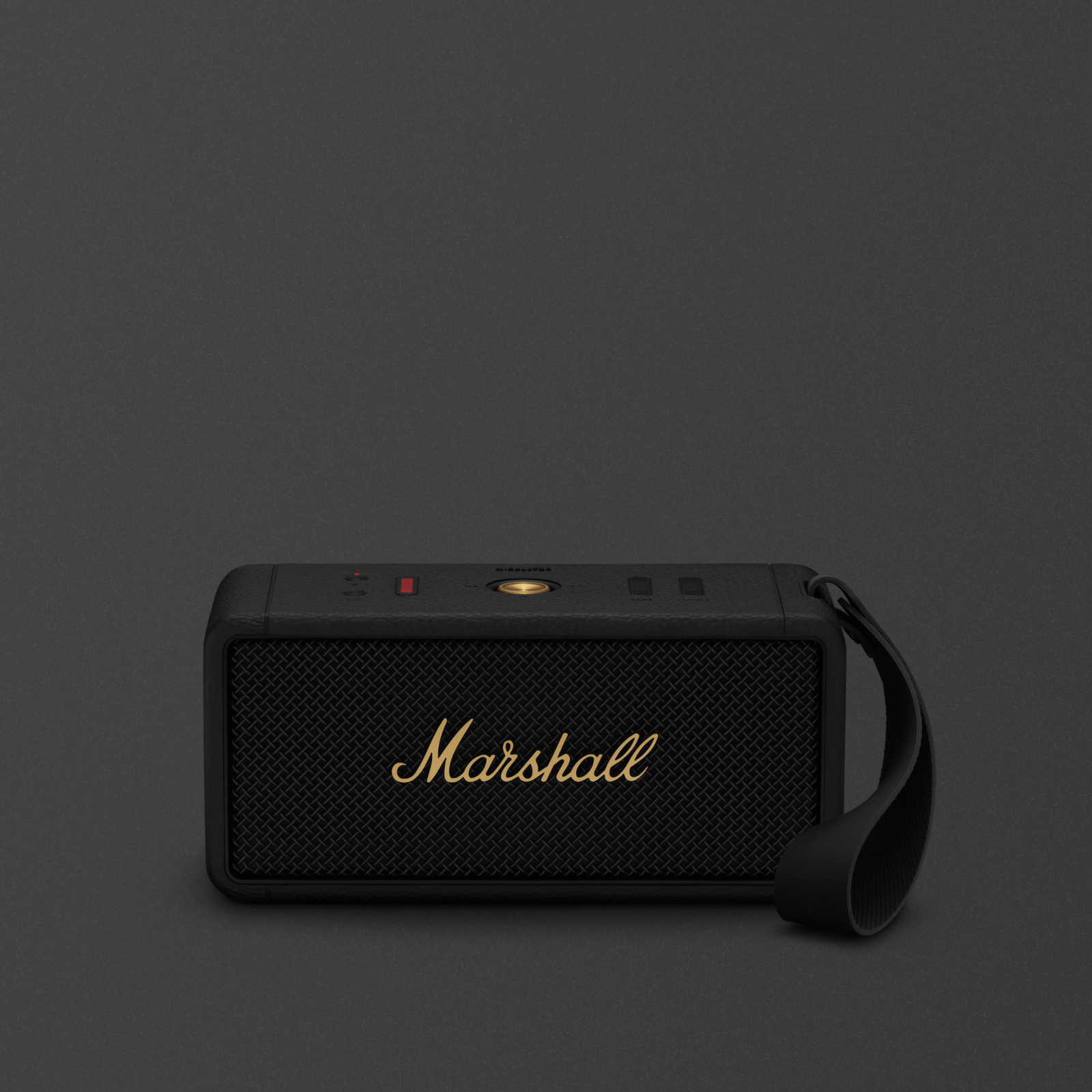 Middleton Black and Brass - Portable speaker | Marshall.com