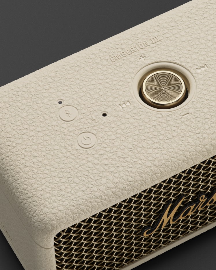 Emberton III Cream - Portable speaker | Marshall.com