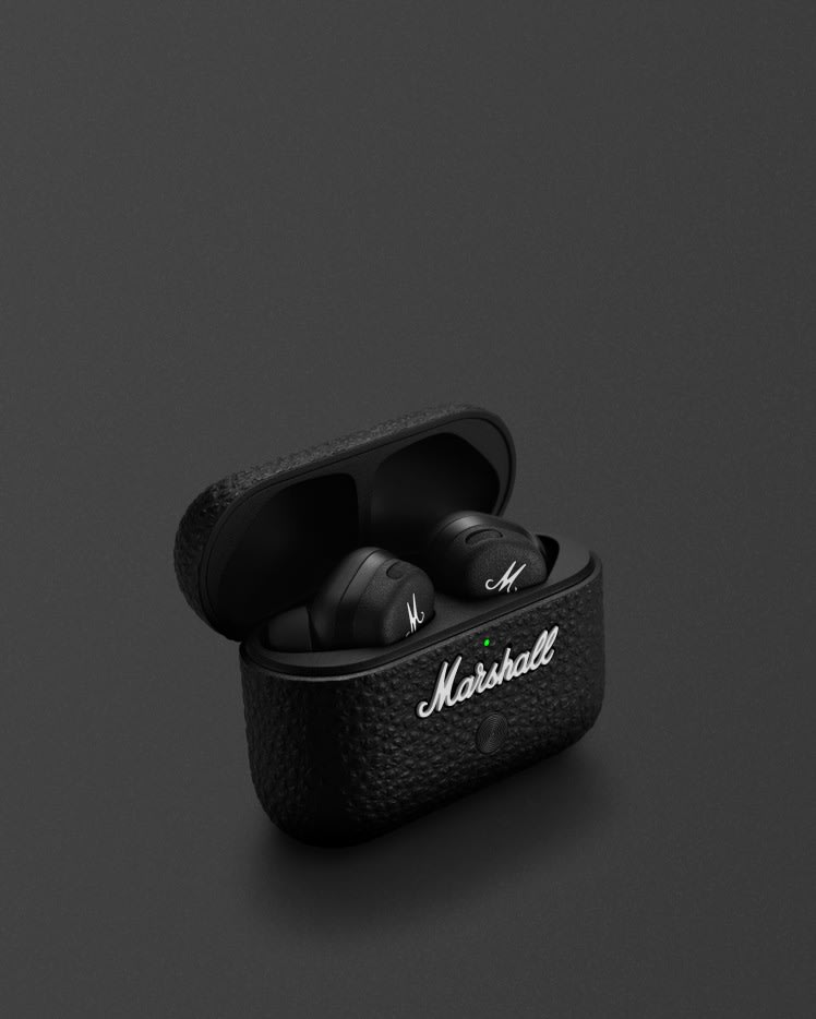 Motif II A.N.C. Black - Noise cancelling earbuds | Marshall.com