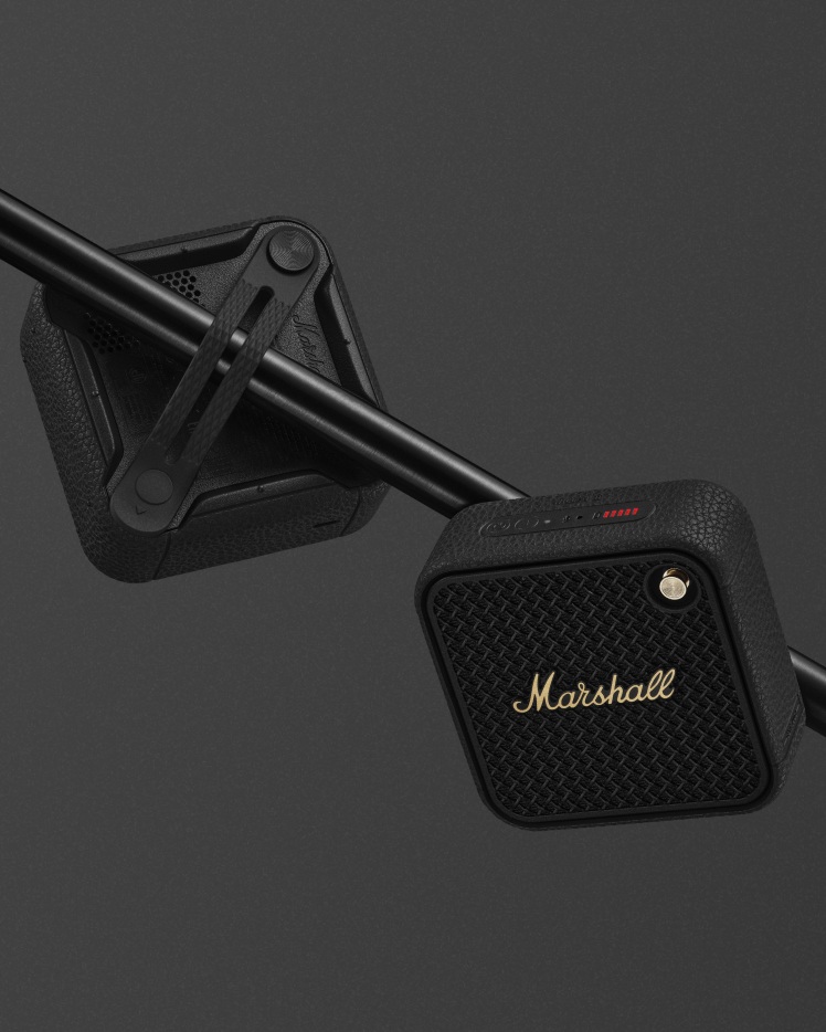 Willen II Black and Brass - ポータブルスピーカー | Marshall.com