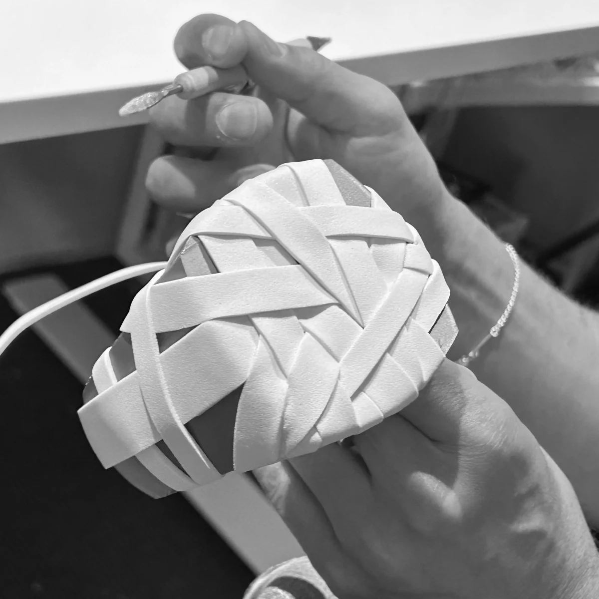 Quilt Ring Small - Tom Wood Project Official Online Store