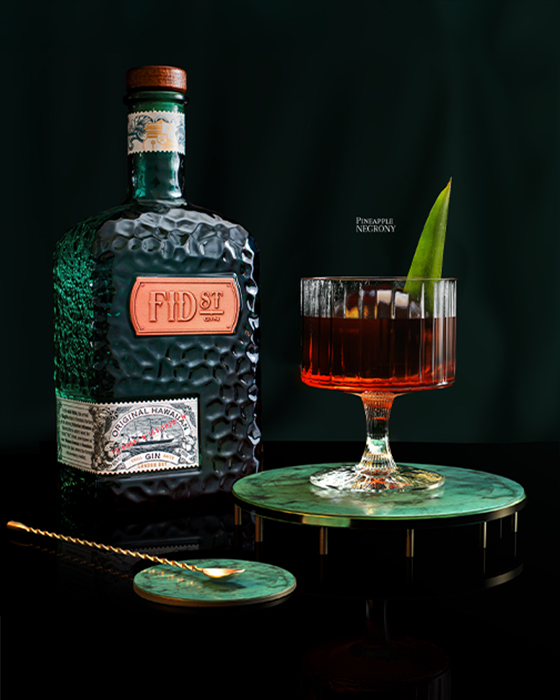Fid Street Gin - Pineapple Negroni Cocktail Recipe | ReserveBar