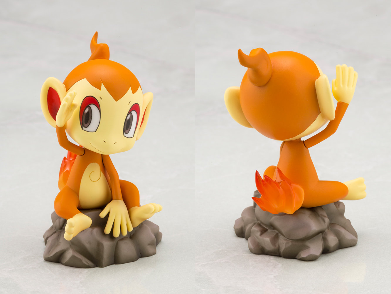 ポケモン』コウキ＆ヒコザルがありがひとし氏イラストを元に立体化