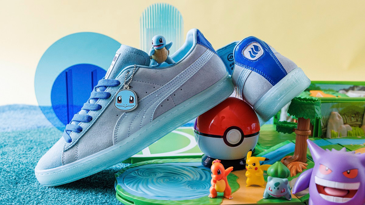 ポケモン×プーマ】ピカチュウたちがおしゃれなコラボスニーカーに