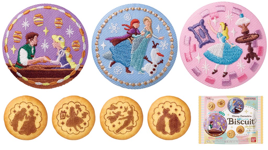 ディズニー作品がカラフルで上品な刺繡缶バッジに！ ＆8月19日の食玩