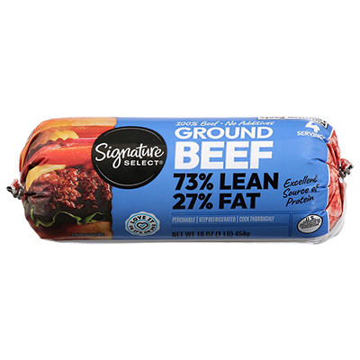 Signature SELECT 96% Lean 4% Fat Chub Ground Beef - 16 Oz - randalls
