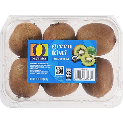 O Organics Kiwi Green Clamshell - 1 Lb - acmemarkets