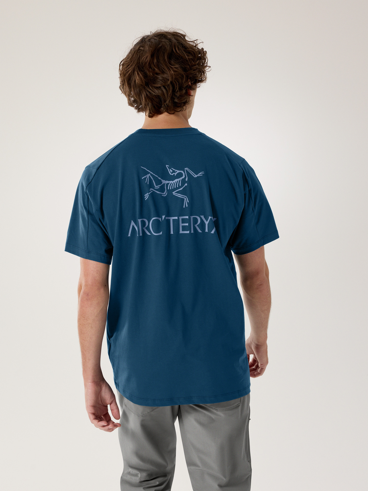 Kragg SL Cotton Bird Word Shirt SS Men's | Arc'teryx Canada