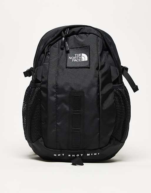 The North Face Hot Shot mini backpack in black | ASOS