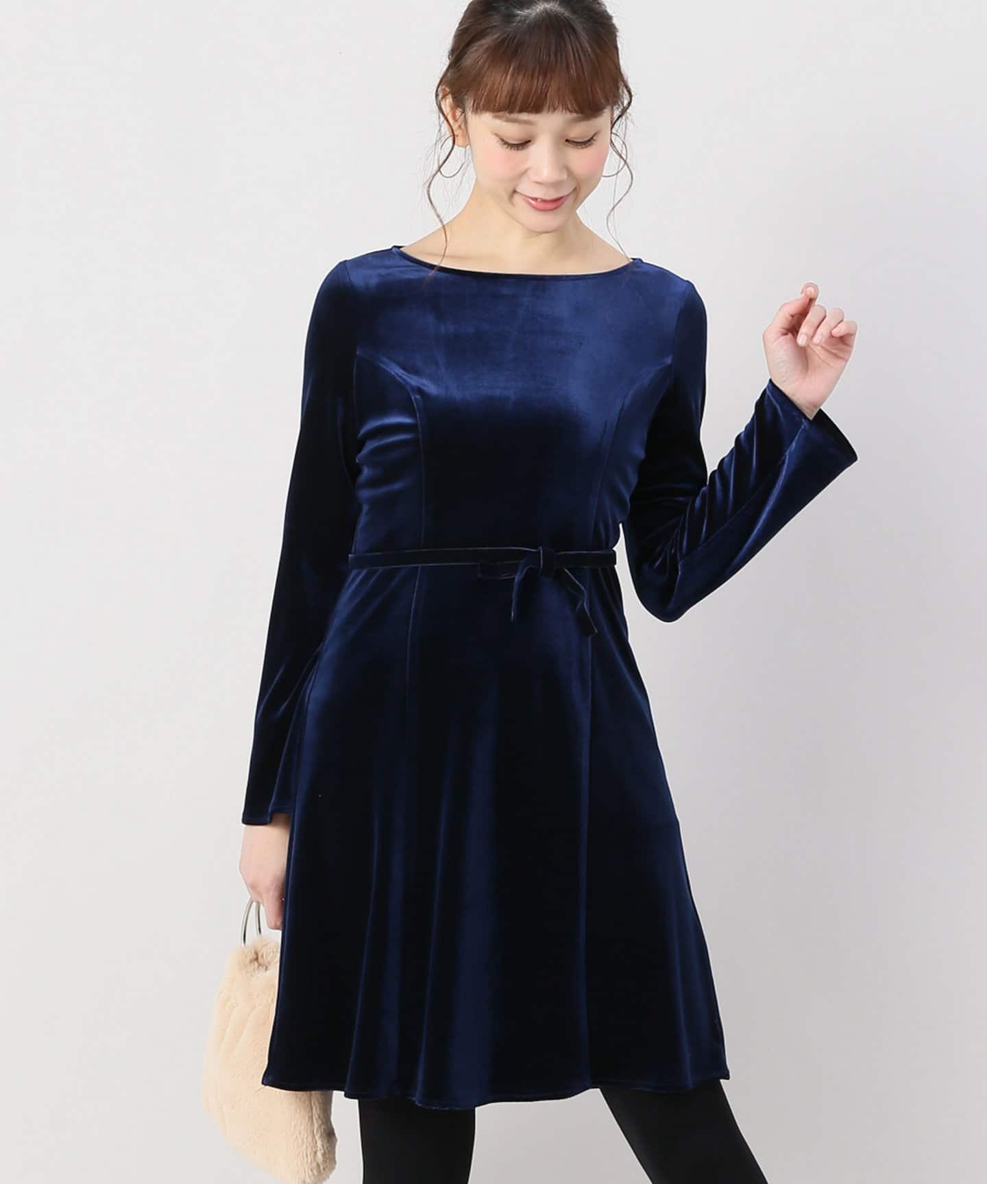 Limitless Luxury＞ベロアワンピース[品番：BYCW0003317]｜B.C STOCK