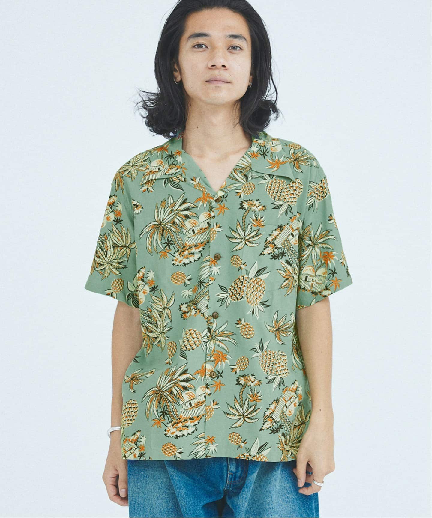 SUN SURF × JOURNAL STANDARD / 別注 アロハシャツ Pine（シャツ