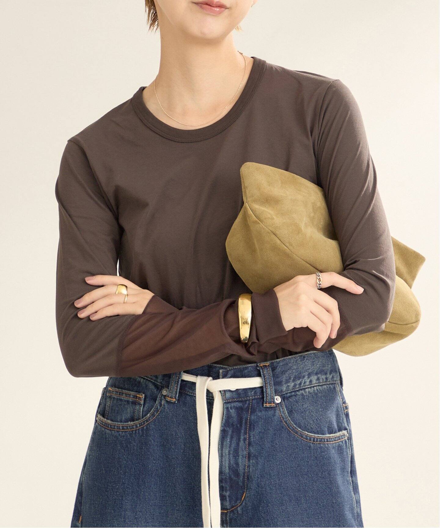 追加》R'IAM Sheer cuff プルオーバー（Tシャツ／カットソー）｜Plage