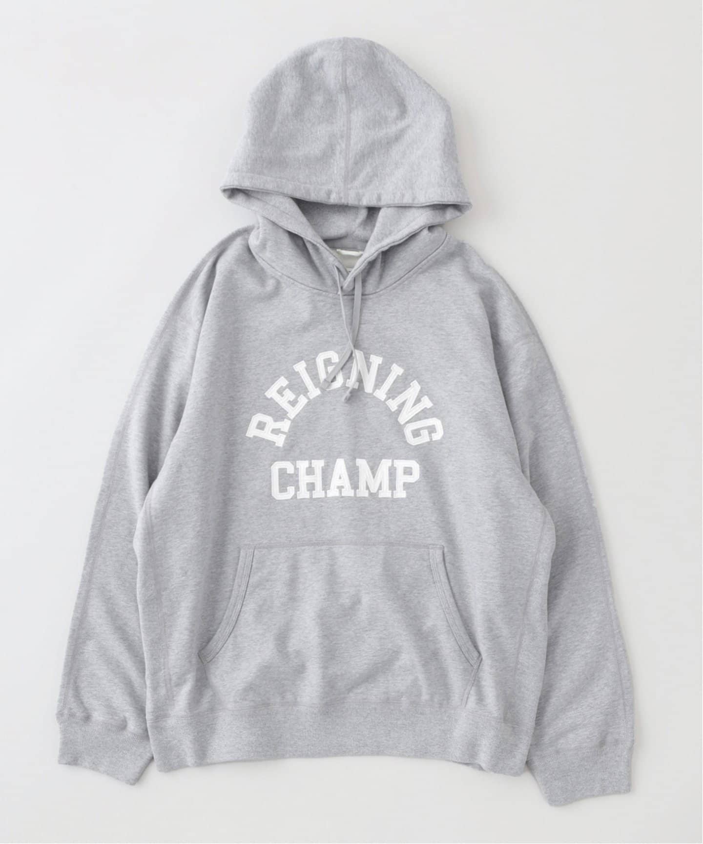 MIDWEIGHT TERRY ARCH LOGO HOODIE（パーカー）｜REIGNING CHAMP