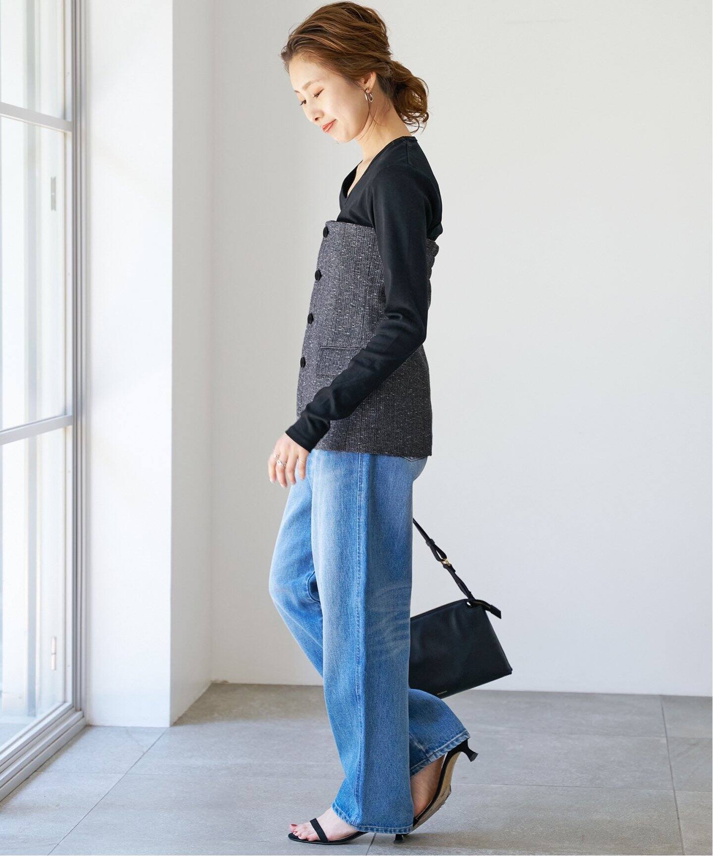 Uネックフライスプルオーバー（Tシャツ／カットソー）｜Spick and Span
