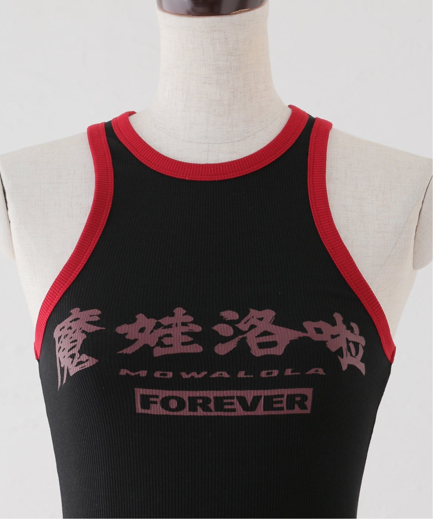 Mowalola/モワローラ】MOWALOLA FOREVER TANK：タンクトップ（タンク