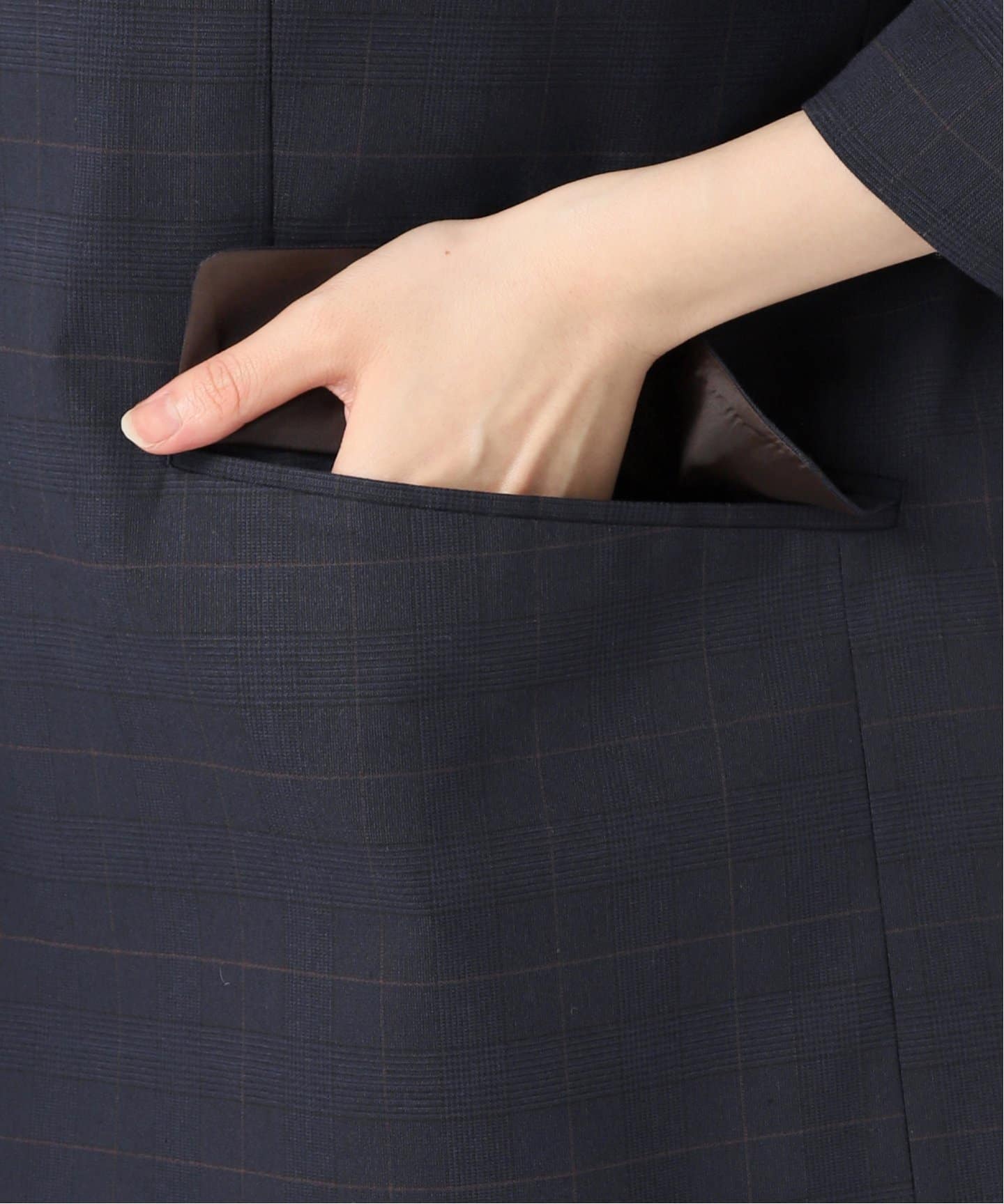 チェックルーズジャケット（テーラードジャケット）｜Spick and Span