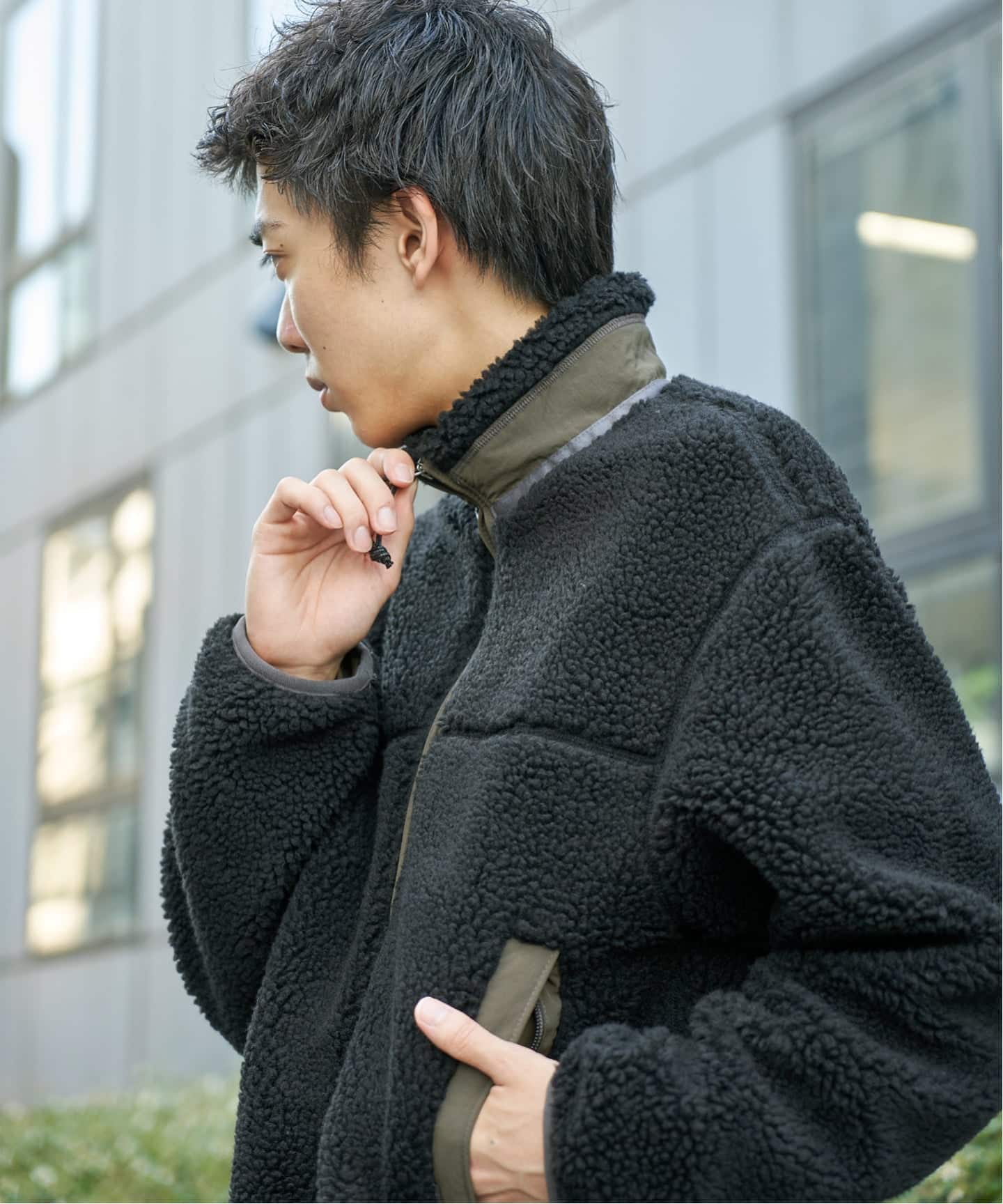 thisisneverthat / ディスイズネバーザット】T SHERPA FLLECE JACKET